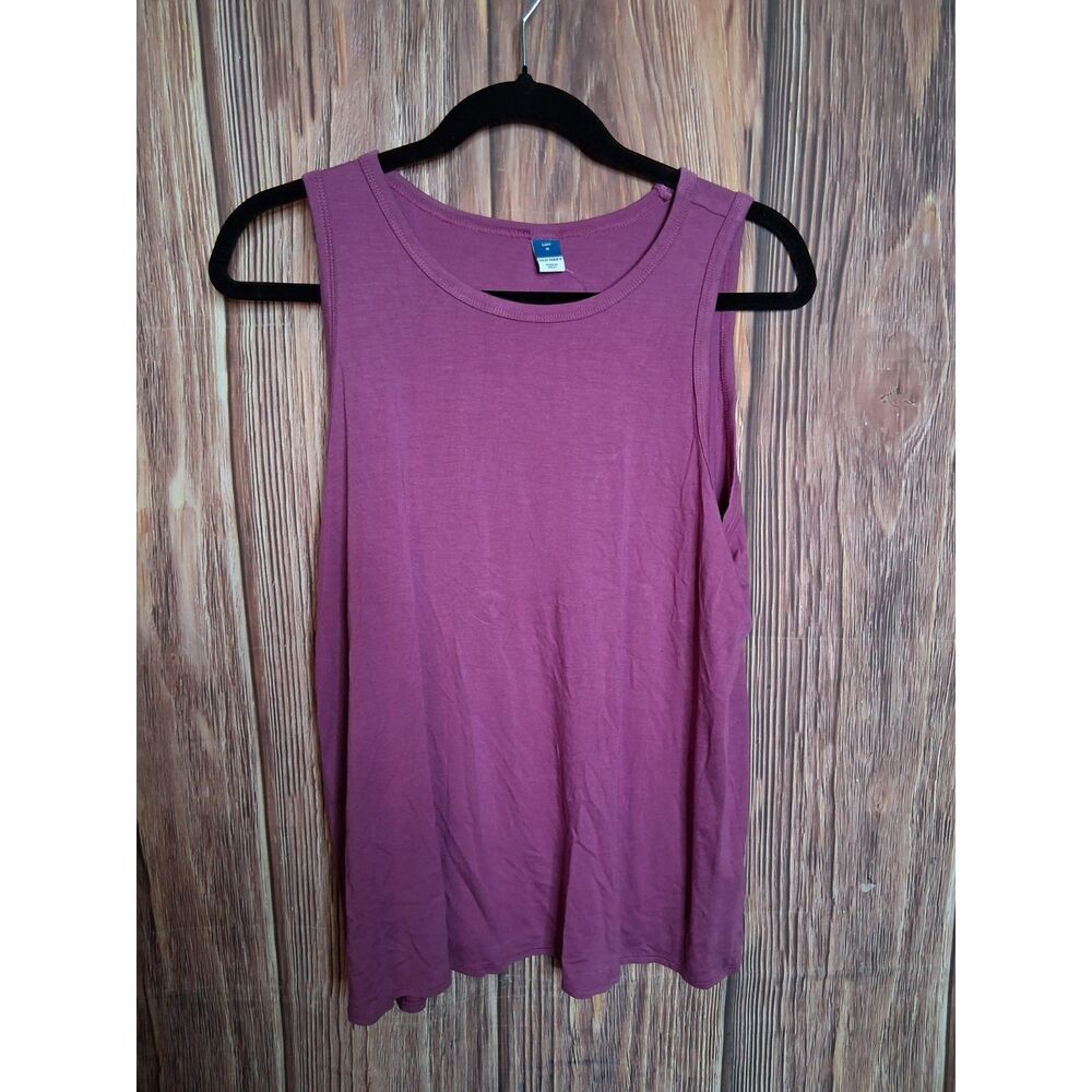 Old navy purple tank top size medium